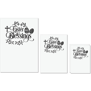 UDNAG Untearable Waterproof Stickers 155GSM 'Easter | Easter Blessings' A4 x 1pc, A5 x 1pc & A6 x 2pc UDNAG Untearable Waterproof Stickers 155GSM 'Easter | Easter Blessings' A4 x 1pc, A5 x 1pc & A6 x 2pc