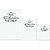 UDNAG Untearable Waterproof Stickers 155GSM 'Adventure | And so the adventure begins' A4 x 1pc, A5 x 1pc & A6 x 2pc