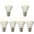 9 Watt LED SunRise Bulb (Cool Day White) - Pack of 6