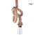 Roshni lamp Rope Hanging/Pendant Vintage Industrial loft, E27 Holder, Decorative, Beige Color.1 Meter(Without Bulb)