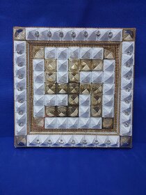 VSP VASTU SAMADHAN - 156 PYRA SWASTIK MINI GOLDEN for ENHANCES Positive Energy and VASTU DOSH NIVARAN