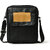 MATRICE messenger bag with black faux vegan leather(NE-S-0802-Black)