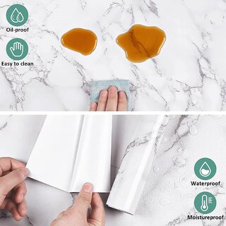 Buy Kitchen Wall Stickers Wallpaper DIY PVC Shelf Liner, Furniture ...
