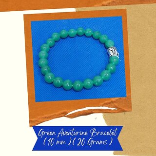                       VSP VASTU SAMADHAN - 103 GREEN AVENTURINE BRACELET-  Help to Bring in Good Fortune, Money  Abundance                                              