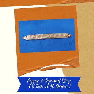 VSP VASTU SAMADHAN - 109 COPPER 9 PYRAMID STRIP - For Correcting Vastu Defects for The North and North west Direction VSP VASTU SAMADHAN - 109 COPPER 9 PYRAMID STRIP - For Correcting Vastu Defects for The North and North west Direction