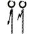 M Men Style  Arrow Hoop &  Zikzak  Chain  Black And Silver Stainless Steel Earrings