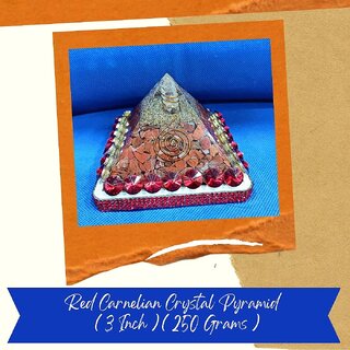 VSP VASTU SAMADHAN - 120 RED CARNELIAN CRYSTAL PYRAMID for Reiki and Healing, Feng Shui, Vastu, Meditation VSP VASTU SAMADHAN - 120 RED CARNELIAN CRYSTAL PYRAMID for Reiki and Healing, Feng Shui, Vastu, Meditation