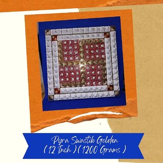                       VSP VASTU SAMADHAN - 91 PYRA SWASTIK GOLDEN MIRACLE PYRAMIDS FRAME FOR ENHANCES POSITIVE ENERGY  VASTU DOSH NIVARAN                                              