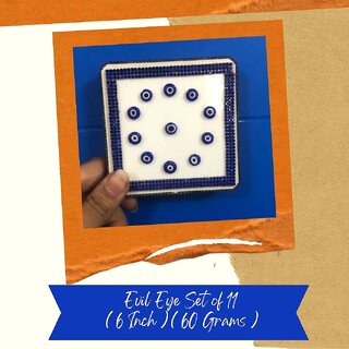 VSP VASTU SAMADHAN - 92 EVIL EYE SET OF 11 Stones / Yantra  Gemstone Fitted Inside, Protects from Evil Effects