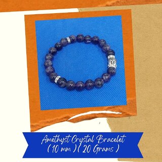 VSP VASTU SAMADHAN - 93 AMETHYST CRYSTAL BRACLET - For Stress Relief Encourages Inner Strength and Peace VSP VASTU SAMADHAN - 93 AMETHYST CRYSTAL BRACLET - For Stress Relief Encourages Inner Strength and Peace