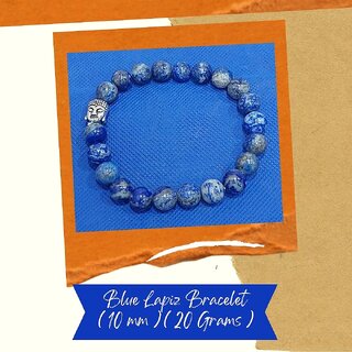 VSP VASTU SAMADHAN - 97 BLUE LAPIZ BRACELET - encourage self - awareness, self - confidence Clears Throat Thyroid VSP VASTU SAMADHAN - 97 BLUE LAPIZ BRACELET - encourage self - awareness, self - confidence Clears Throat Thyroid
