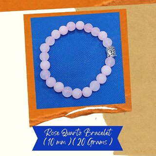                       VSP VASTU SAMADHAN - 100 ROSE QUARTAZ BRACELET Give Lasting Positive Results as it Empties Suppressed Negative Emotions                                              