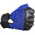 Takson Gym & Bike Riding Leather Gloves With Net (Assorted colours)