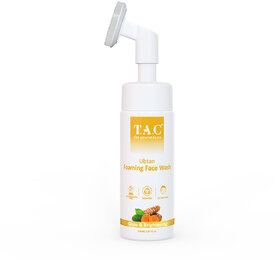 T.A.C - The Ayurveda Co.  Ubtan Foaming Face Wash Glow  Brightening (150ml)