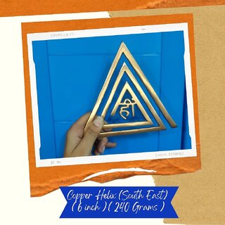 VSP VASTU SAMADHAN - 15 COPPER HELIX (SOUTH EAST) to Activate Balance the fire Element of the South-East VSP VASTU SAMADHAN - 15 COPPER HELIX (SOUTH EAST) to Activate Balance the fire Element of the South-East