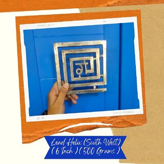 VSP VASTU SAMADHAN - 16 Lead South West Helix to Activate Balance Earth Element of the South West corner with Sign VSP VASTU SAMADHAN - 16 Lead South West Helix to Activate Balance Earth Element of the South West corner with Sign