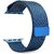 iSpares Apple Watch Milanese Loop Stainless Steel Magnetic Strap for Apple iWatch 40mm Series 7,6,5,4,3,2 SE - Blue