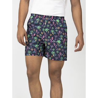                       Whats Down Blue Nautical Boxers for Men                                              