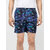 Whats Down Blue Galaxy Boxers for Men