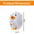 EMOB White Mother Chick and Baby Chick Rotary Pencil Sharpener for School and Office Rotary Sharpeners  (Set of 2, White