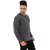 SKYBEN Branded Henley Collar T-Shirt For Men In Poly Cotton Fabric