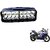 AUTYLE V-16-189 15 Headlight, Fog Lamp Motorbike LED for Yamaha (12 V, 48 W) (Universal For Bike, Pack of 1)