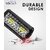 FABTEC 36 LED Bar Light LED Fog Light for Cars/Bike/Scooty (Set Of 2) (7 InchWhite)