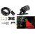A2D Bike Rear RED LED Laser Anti Collision Safety Line Fog Light For Hero Splendor iSmart