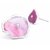 Decokrafts Agate Premium Natural Knobs Pulls Handle for Cabinet Drawer Cupboard Wardrobe Pink Pack of 6
