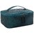 Marble Print Kit Toiletry Bag Travel Make Up Hanging Bag Zipper Pouch for Women, Girls, Waterproof Cosmetic Bag (Green)