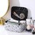 Marble Print Kit Toiletry Bag Travel Make Up Hanging Bag Zipper Pouch for Women, Girls, Waterproof Cosmetic Bag (Silver)