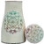Divian Presents Bedroom Mandal Printed Pot Bedside Carafe  Bedroom jar with inbuilt Copper Glass/Vessel 1 Liter and Be