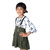 Kid Kupboard Solid Cotton Girls Kids Dress {Regular-Fit, Full-Sleeves, Multicolor}