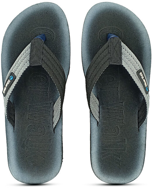 Buy OLIVER WALK LIGHTWEIGHT FLIP FLOP SLIPPERS FOR MEN BLACK