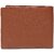 29K Men's Brown PU Single fold Wallet