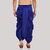 DISONE Blue Silk Dhoti for Men