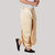 DISONE Beige Silk Dhoti for Men