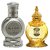 Ajmal Musk Rose Concentrated Perfume Oil Floral Musky Alcohol-free Attar 12ml for Unisex and Mukhallat AL Wafa Concentrated Perfume Oil Oriental Musky Alcohol-free Attar 12ml for Unisex + 1 Perfume Tester FREE