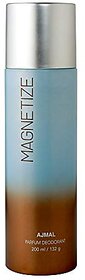 Ajmal Magnetize Deodorant Spicy Aromatic Woody Fragrance 200ml Body Spray Casual Wear Gift for Man and Women