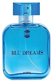 Ajmal Blu Dreams EDP 100ML Long Lasting Scent Spray Fougere Perfume Gift For Men