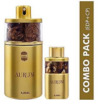                       Ajmal AURUM EDP & Aurum CP For Women Bundle of 2 + 2 Parfum Testers Free                                              