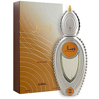                       Ajmal Wisal EDP 50ML Long Lasting Scent Spray Oriental Perfume Gift For Women - Made In Dubai                                              