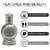 Ajmal Mizyaan Concentrated Perfume Oil Oriental Musky Alcohol-free Attar 14ml for Unisex and Musk Rose Concentrated Perfume Oil Floral Musky Alcohol-free Attar 12ml for Unisex + 2 Parfum Testers FREE