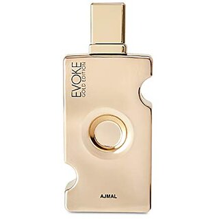                       Ajmal Evoke Gold Edition Her EDP 75ML Long Lasting Scent Spray Fruity Perfume Gift For Women - Made In Dubai                                              