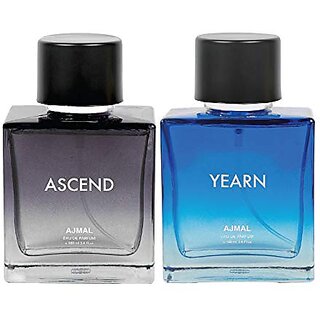 Ajmal Ascend For Men And Women Yearn For Men Edp Combo Pack Of 2 Each 100m Ajmal Ascend For Men And Women Yearn For Men Edp Combo Pack Of 2 Each 100m