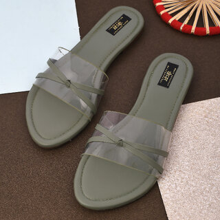 Buy KAM Women s Flats Stylish Slip on Casual Party Ethnic Wear Flat Sandal For Girls Online 299 from ShopClues