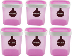 Trueware Eco Storage Hammerd 750Ml,1000Ml(Set Of 6 Pcs), Pink