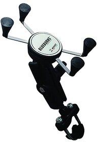BlueBurns X Mount Mobile Phone Holder/High speed Motorcycle/Scooter/Bike/Bicycle/Handle Mount with 360deg Rotation, Aero