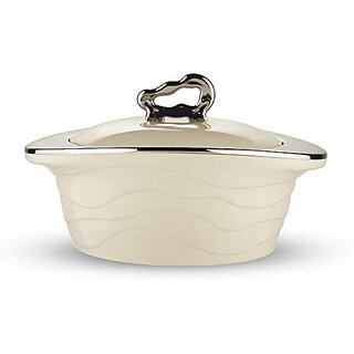 Trueware Zinna Serving Casserole Set 1500 ml Offwhite Trueware Zinna Serving Casserole Set 1500 ml Offwhite