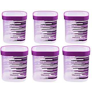 Eco Storage Printed 1000Ml1500Ml(Set Of 6 Pcs) Purple Eco Storage Printed 1000Ml1500Ml(Set Of 6 Pcs) Purple